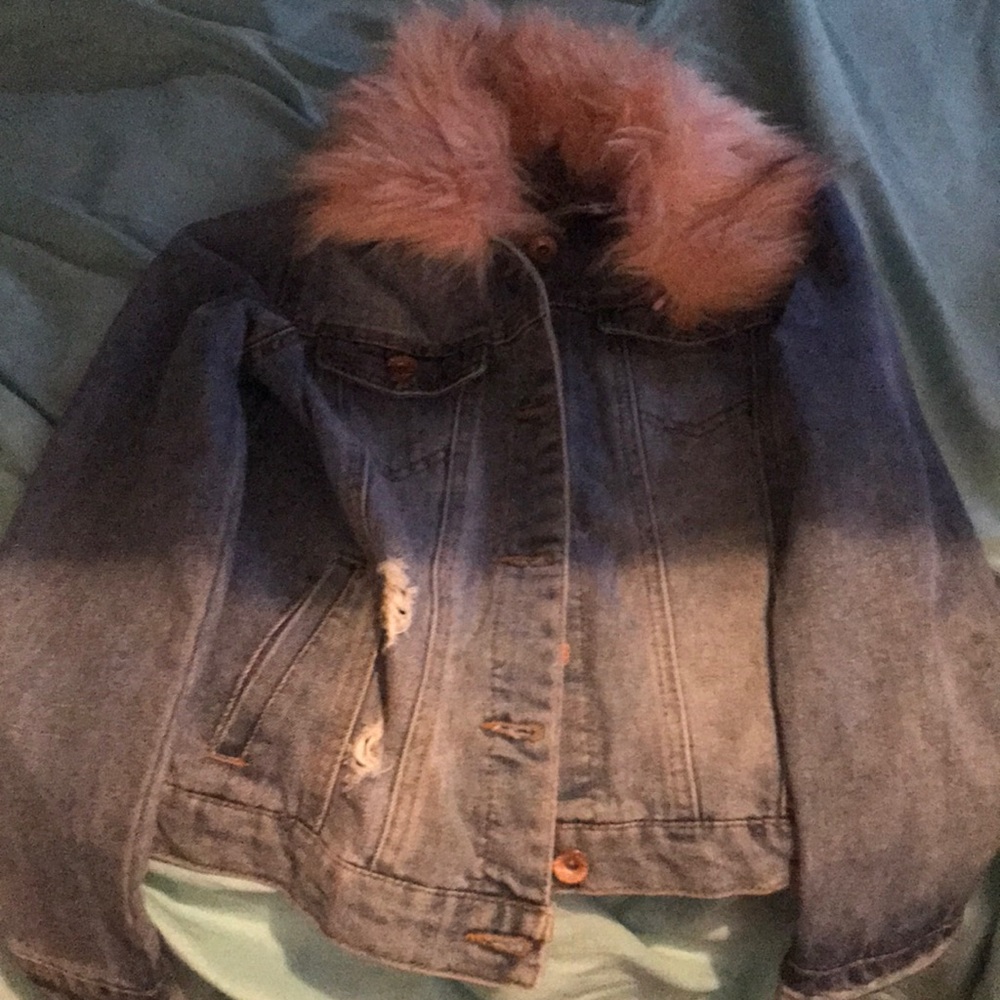 a nice Jean jacket only worn one time